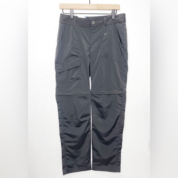 Columbia Omni-Shield Kestrel Trail Stretch Convertible Pants Grey Size 6 Shorts - Picture 1 of 5